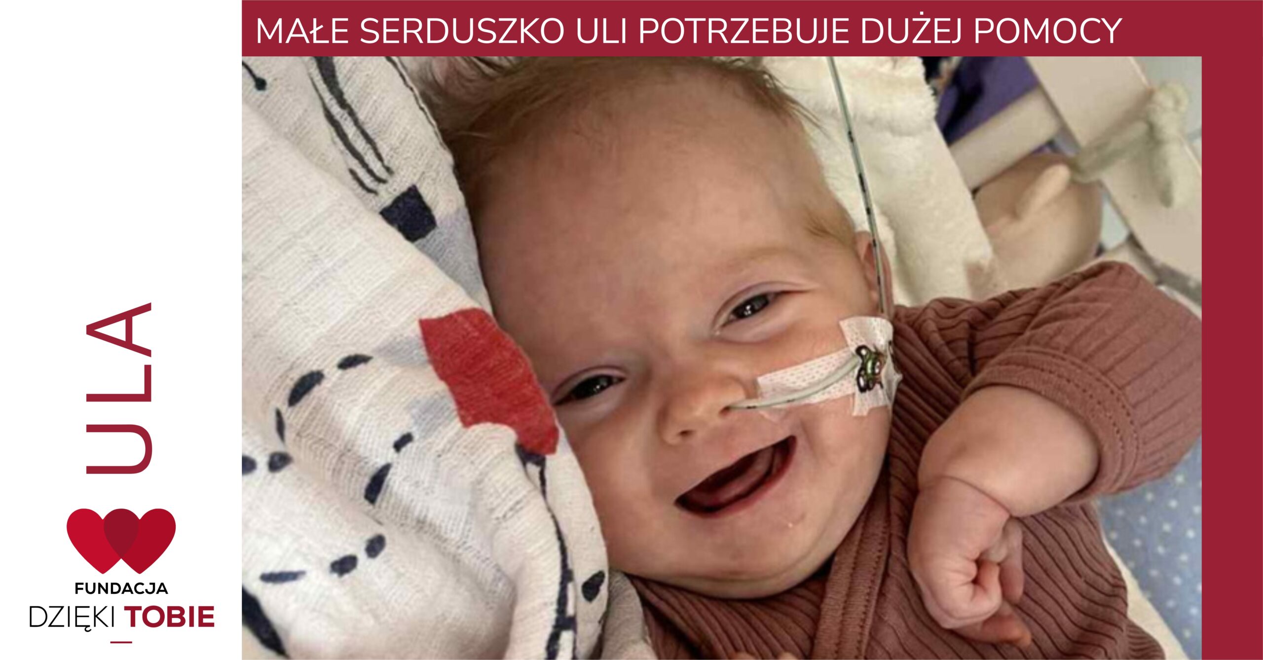 MAŁE SERDUSZKO ULI POTRZEBUJE DUŻEJ POMOCY